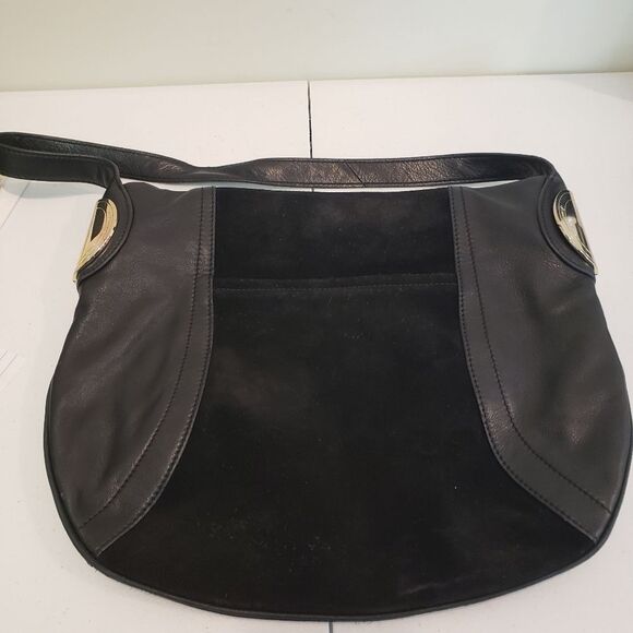 B Makosky Suede And Leather Bag - Picture 2 of 7